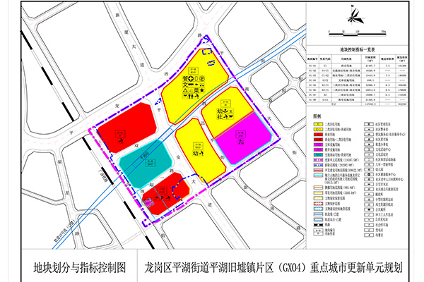 皓丰平湖旧墟镇片区（GX04）重点城市更新项目
